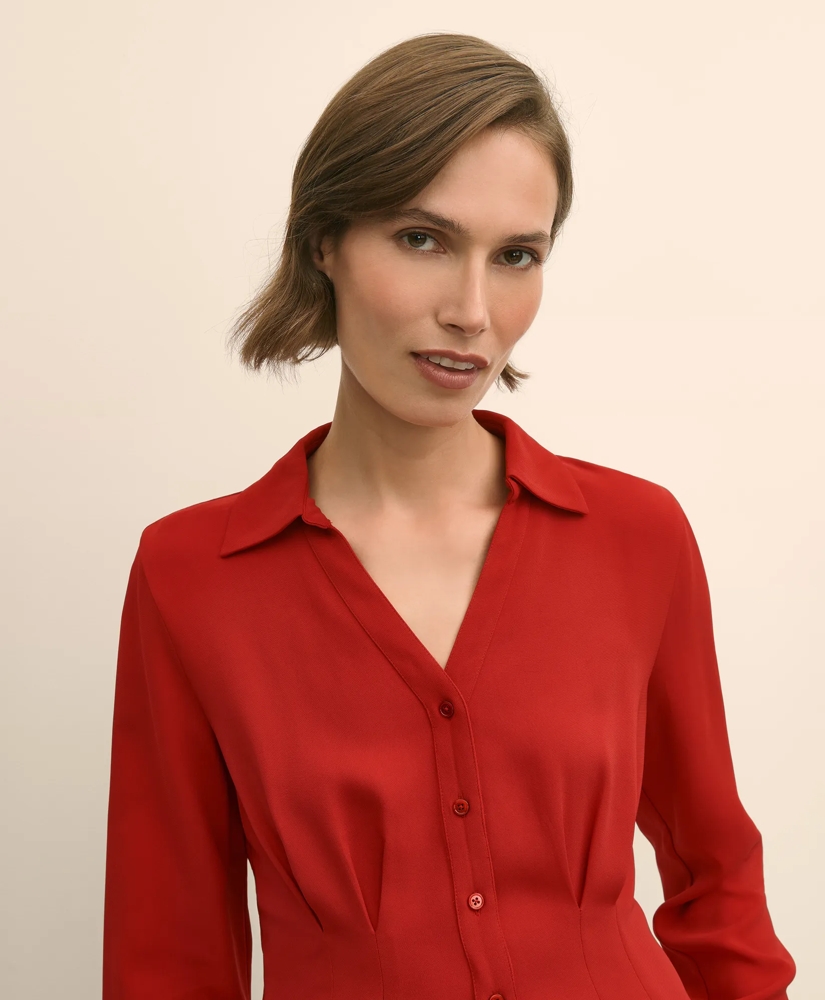 Viscose Peplum Blouse, image 3