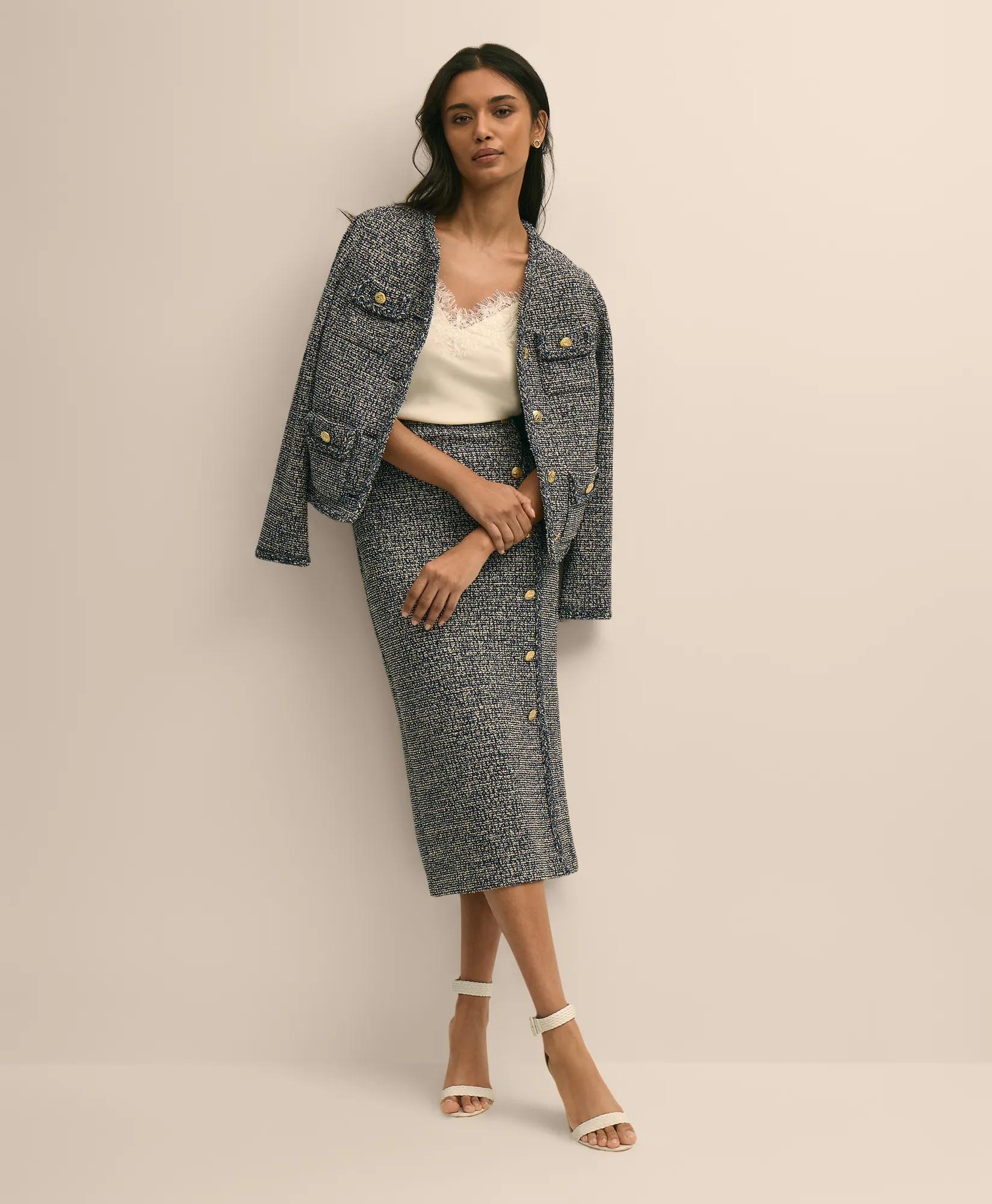 V-Neck Lace-Trimmed Cami in Silk Charmeuse secondary