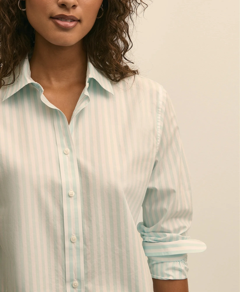 The Cropped Stripe Shirt, image 3