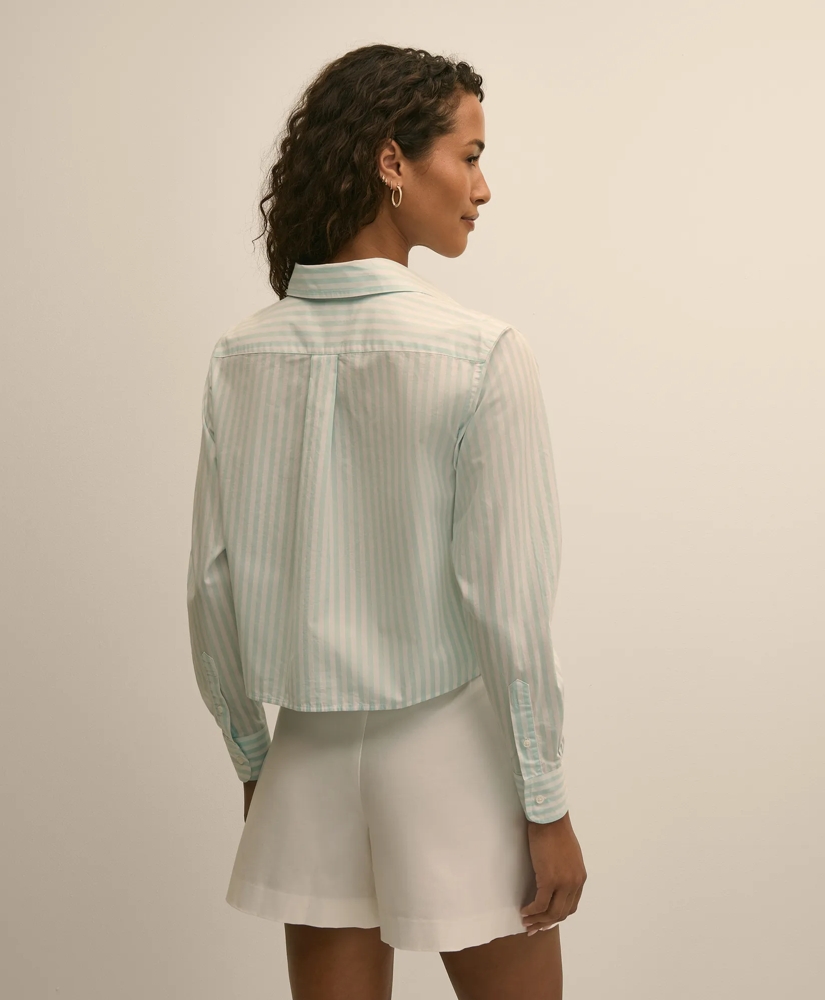 The Cropped Stripe Shirt, image 4