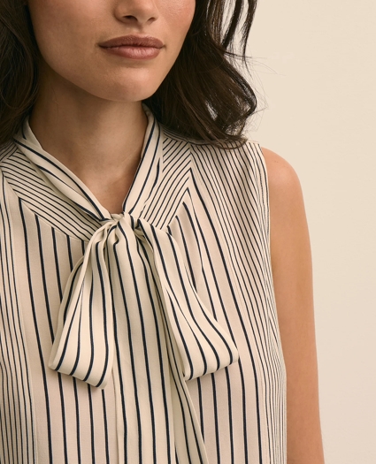 Sleeveless Bow Blouse, image 3