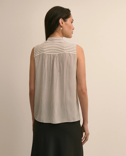 Sleeveless Bow Blouse, image 4