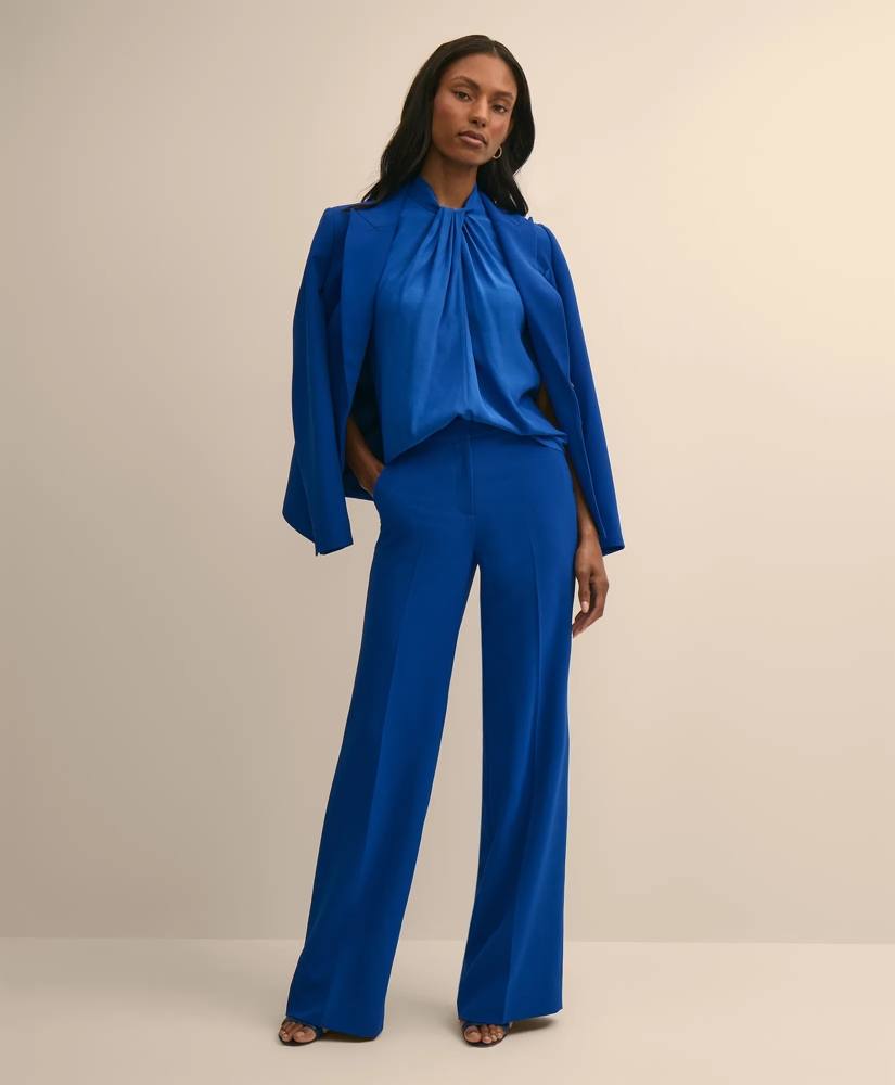 Viscose Twist-Knot Sleeveless Blouse, image 2