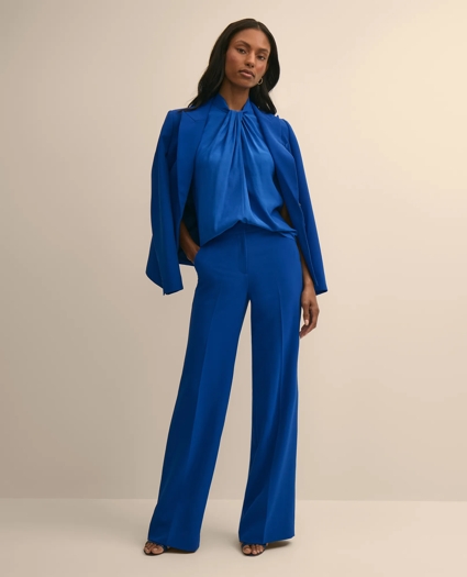 Viscose Twist-Knot Sleeveless Blouse, image 2