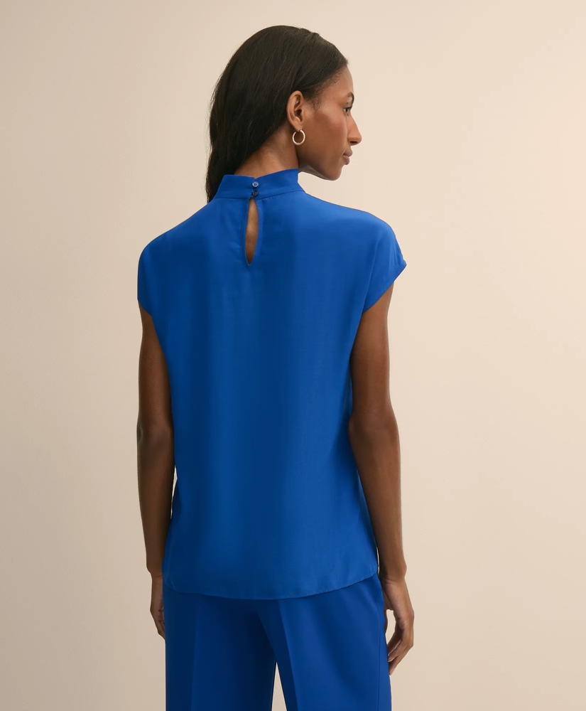 Viscose Twist-Knot Sleeveless Blouse, image 4