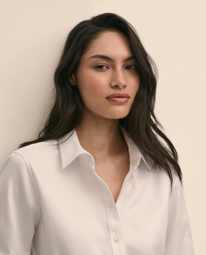 Thomas Mason&reg; X Brooks Brothers Luxury Cotton Shirt, image 3