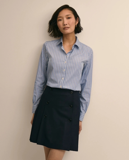 Thomas Mason&reg; X Brooks Brothers Luxury Cotton Striped Shirt, image 1