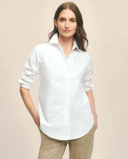 Classic-Fit Cotton Oxford Shirt, image 1