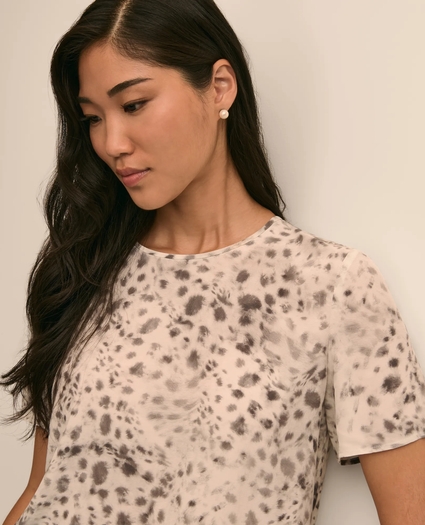 Snow Leopard Print Top, image 3