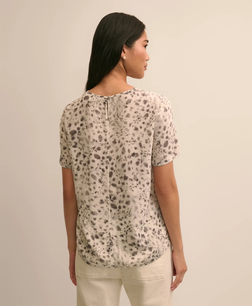 Snow Leopard Print Top, image 4