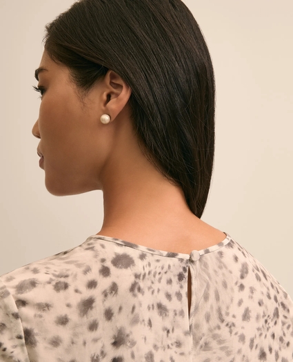 Snow Leopard Print Top, image 5