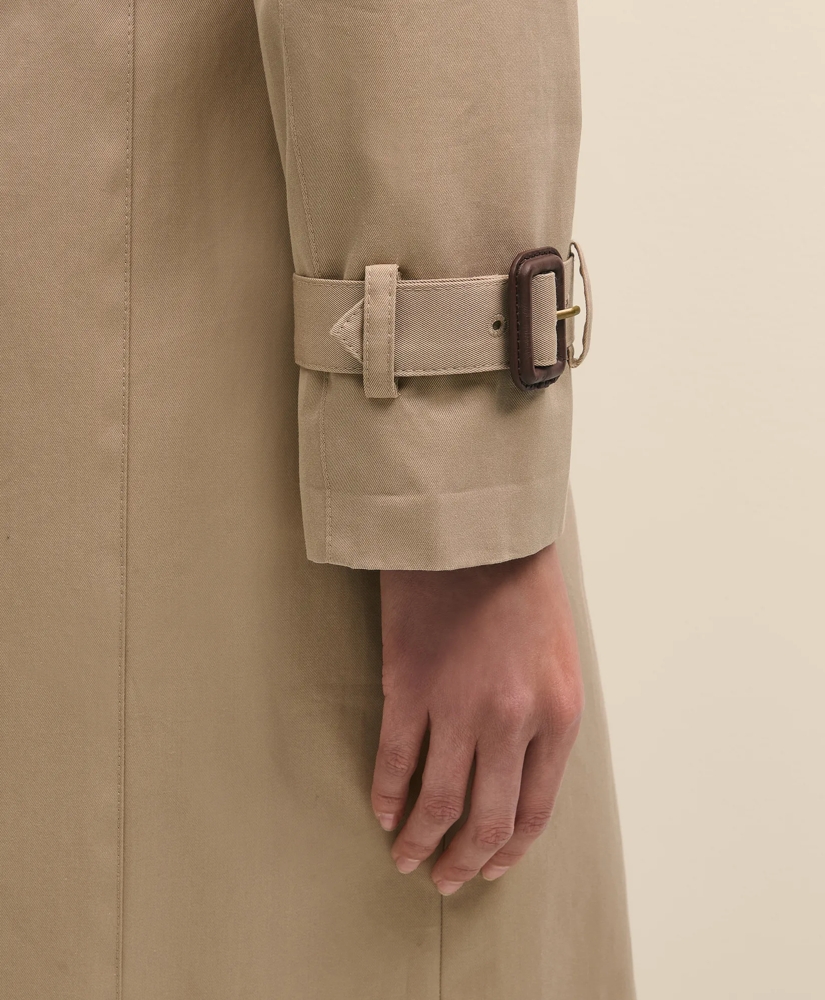 Water Repellent Trench Coat With Zip-Out Lining