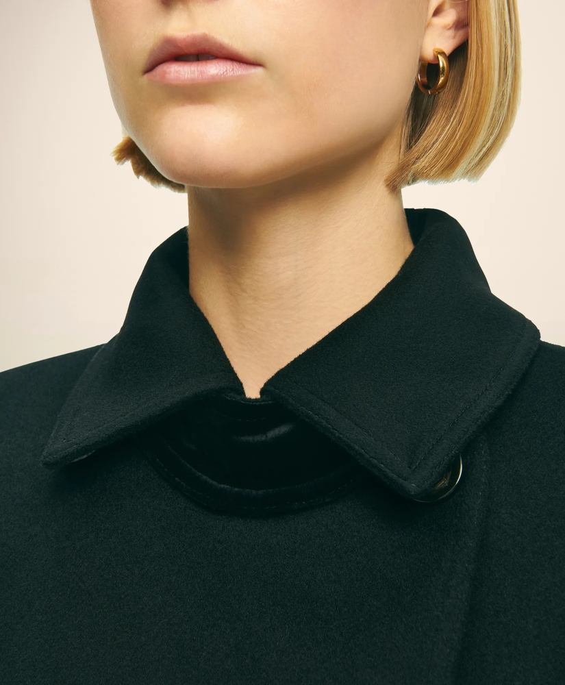 Brushed Wool Double-Breasted Peacoat, image 6