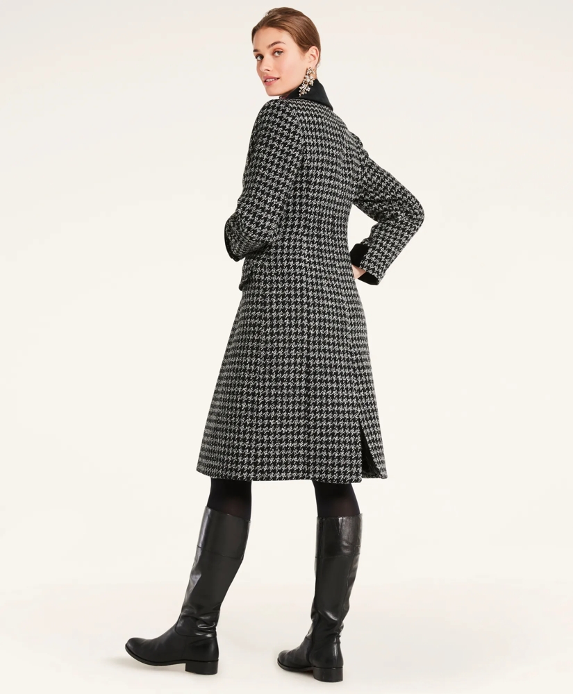 Wool Houndstooth Coat, image 4