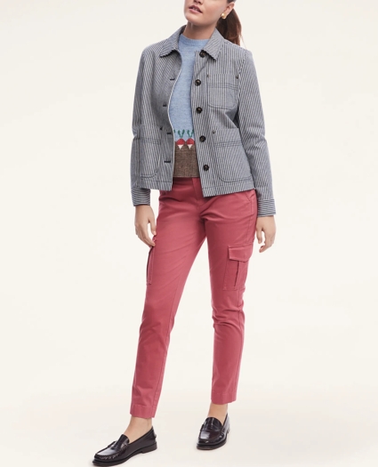 Cotton Stretch Twill Chore Jacket, image 2