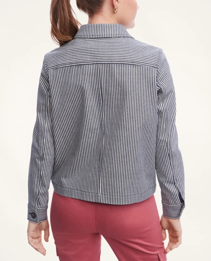 Cotton Stretch Twill Chore Jacket, image 3