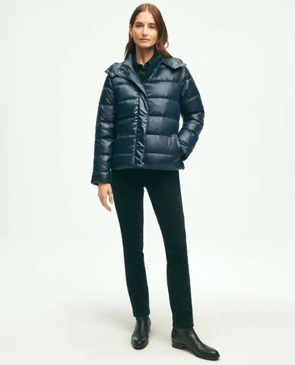 Down Hooded Puffer Coat, image 2