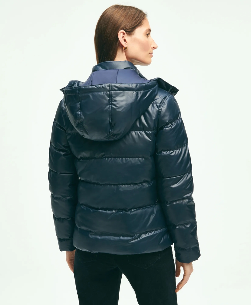 Down Hooded Puffer Coat, image 3