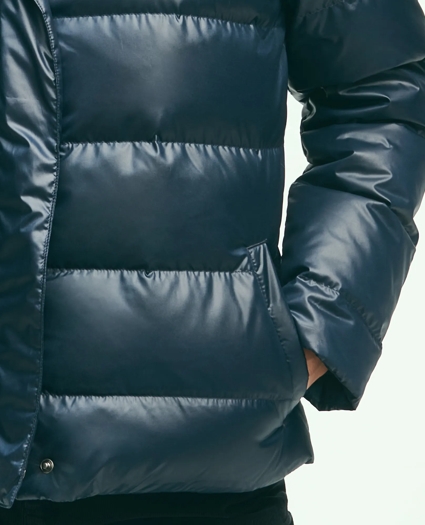 Down Hooded Puffer Coat, image 4