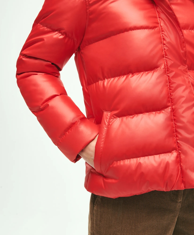 Down Hooded Puffer Coat, image 3