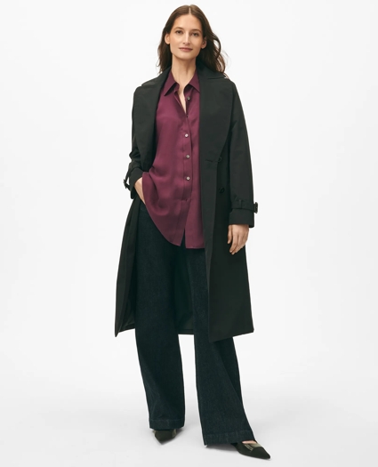 Water-Resistant Trench Coat, image 1