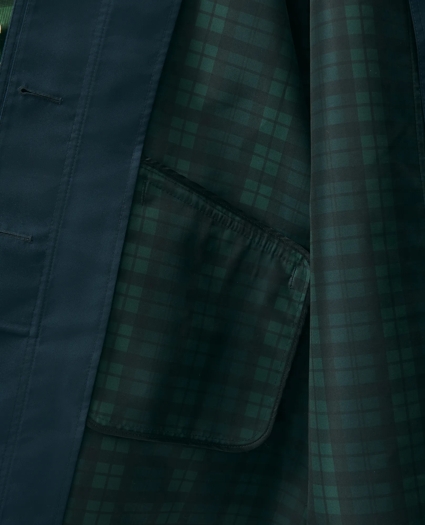 Raincoat in Water-Resistant Bonded Twill, image 4