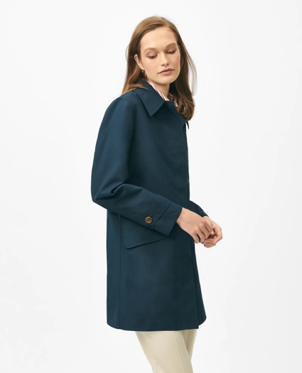 Raincoat in Water-Resistant Bonded Twill, image 5