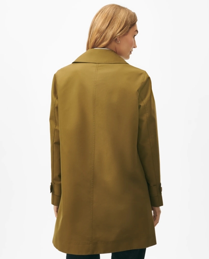 Raincoat in Water-Resistant Bonded Twill, image 4