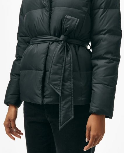 Belted Puffer Jacket, image 4