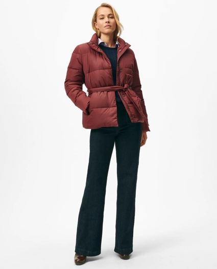 Belted Puffer Jacket, image 1