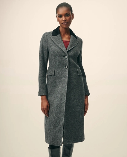 Chesterfield Coat in Wool Blend, image 2