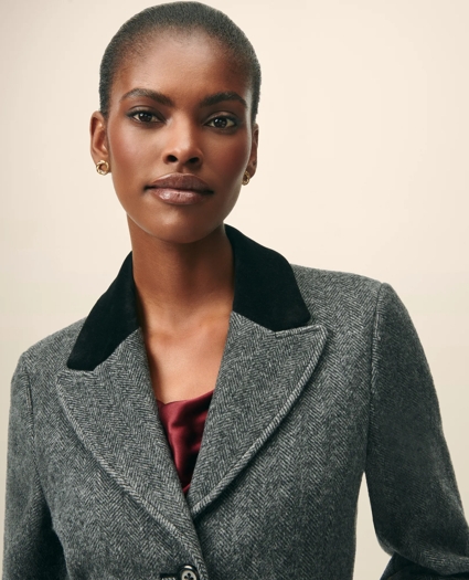 Chesterfield Coat in Wool Blend, image 3