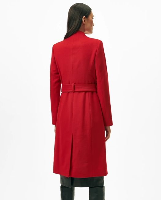 【最終】YOKE 19aw JQUARDKNITBAL COLLAR COAT YOKE(ヨーク) DOUBLE JQUARD KNIT BAL COLLAR COAT