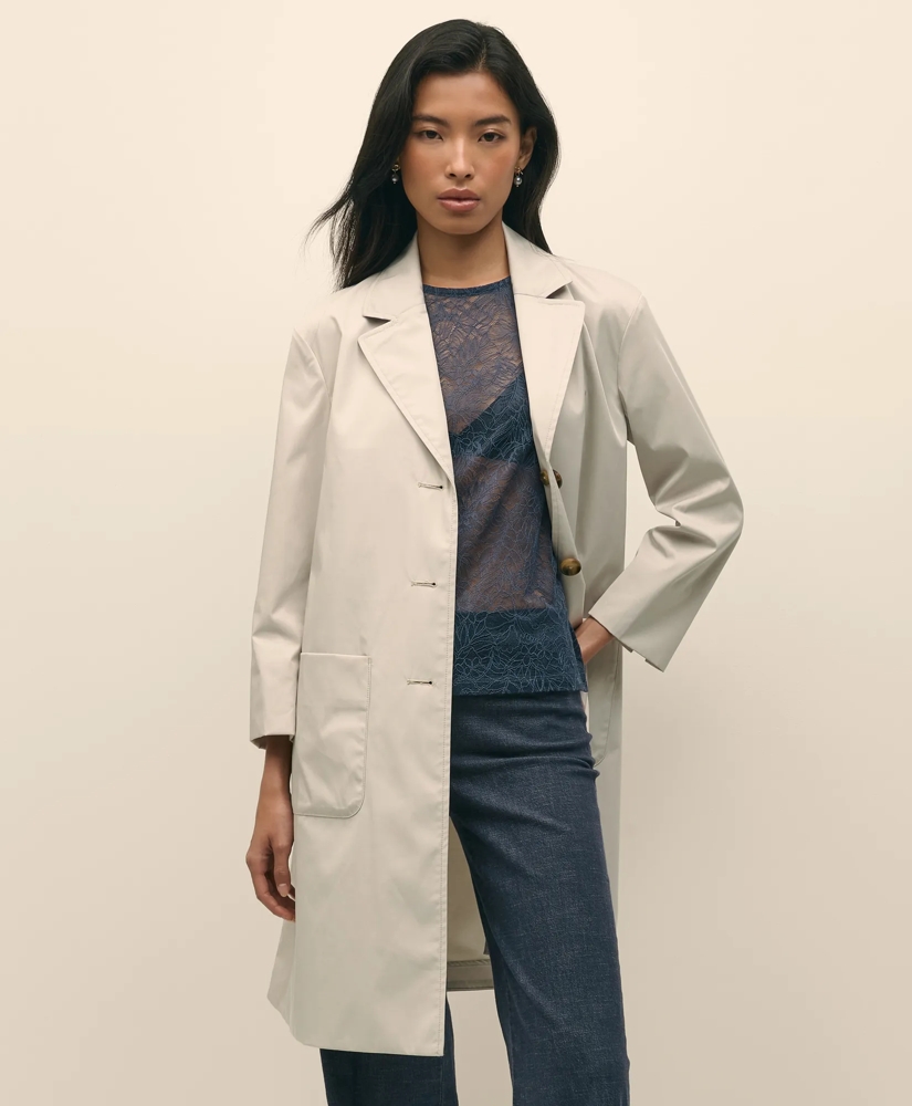 Water-Resistant Taffeta Coat, image 3