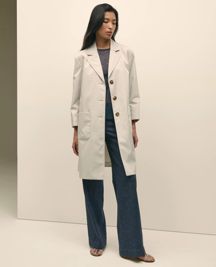 Water-Resistant Taffeta Coat, image 5