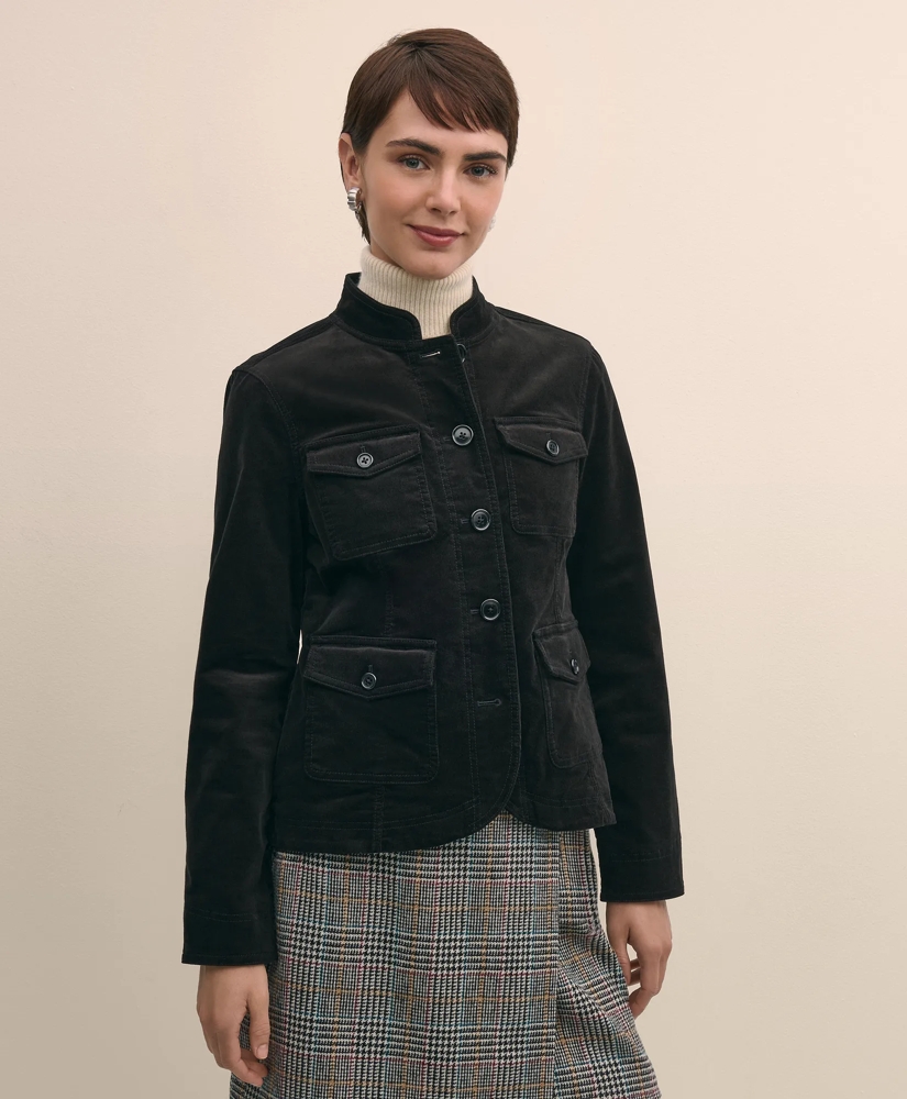 Cotton Blend Corduroy Jacket, image 2