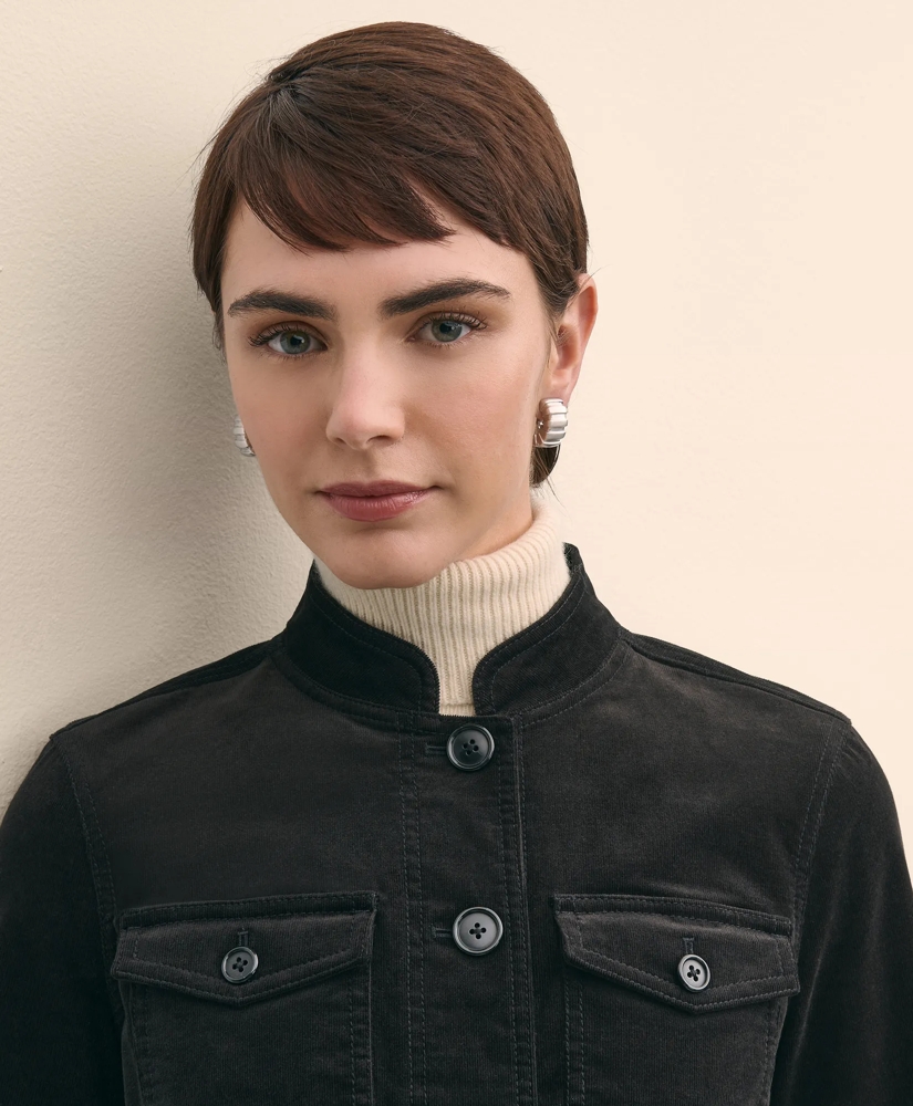 Cotton Blend Corduroy Jacket, image 3