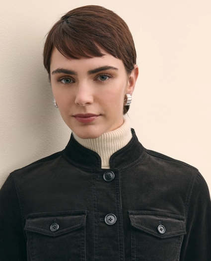 Cotton Blend Corduroy Jacket, image 3
