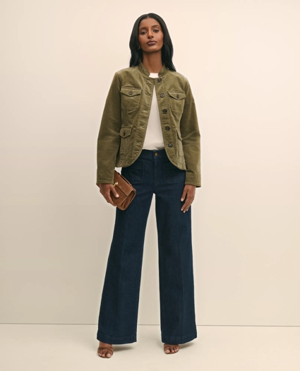 Cotton Blend Corduroy Jacket, image 2