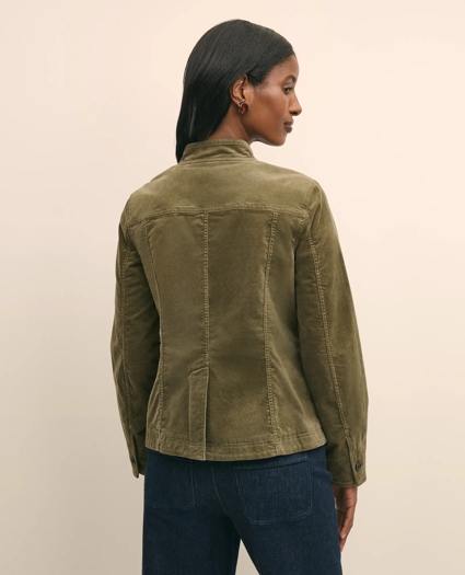 Cotton Blend Corduroy Jacket, image 4