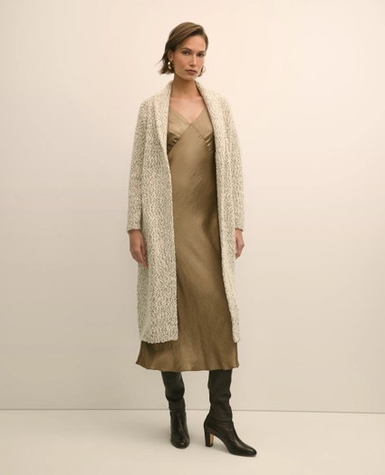 Wool-Cashmere Long Cardigan, image 2