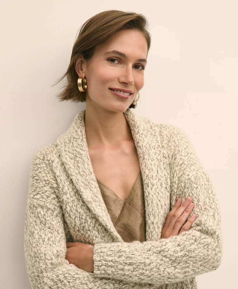 Wool-Cashmere Long Cardigan, image 3