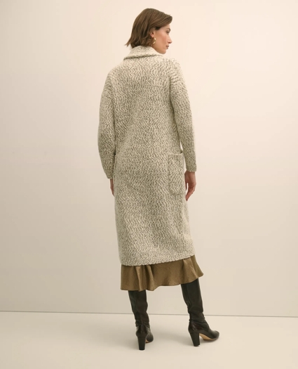 Wool-Cashmere Long Cardigan, image 5