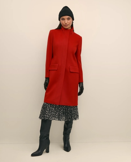 Brushed Wool Coat, image 3