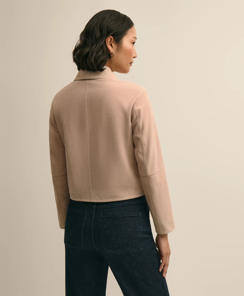 Suede Cropped Jacket, image 4