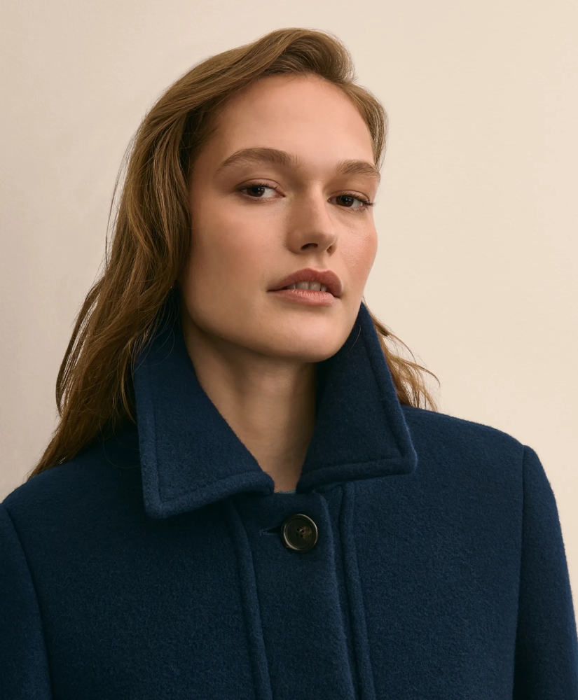 Wool Patch-Pocket Car Coat, image 4