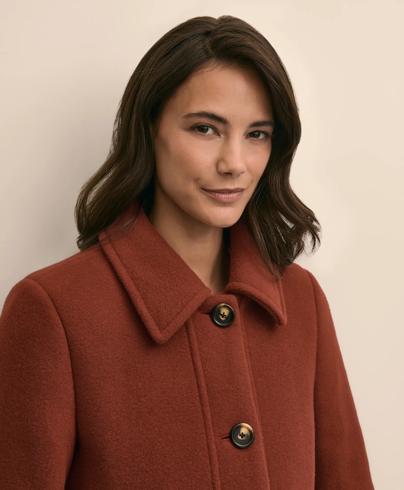 Wool Patch-Pocket Car Coat, image 4