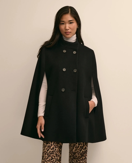 Wool Blend Cape, image 1