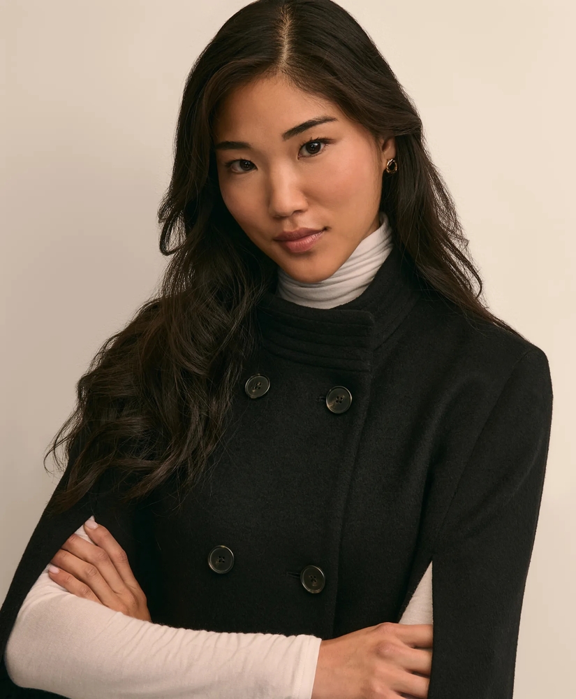 Wool Blend Cape, image 3