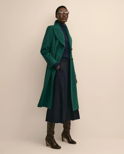 Wool Double-Breasted Overcoat, image 1